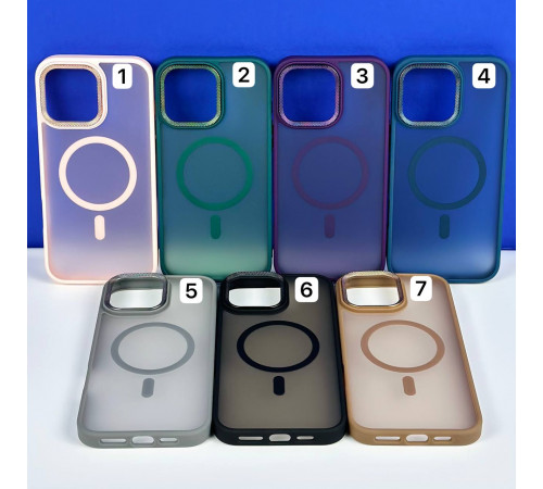 Накладка Matte Corrugated Camera Magnetic РОЗПРОДАЖ iPhone 16 Pro