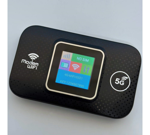 Портативний модем Mobile Wi-Fi DT2003, M9S-ELCD 300Mbps з екраном (3000mAh, 11.4Wh)