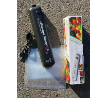 Вакуумный упаковщик, бытовой автоматический аппарат  NEW    ЧЕРНЫЙ    (48) (40)