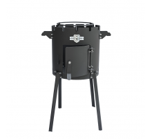 Круглая печь под котел и сковороду Daddy Smoke