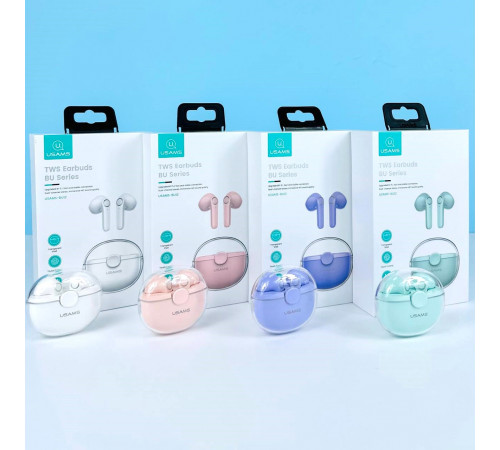 Бездротові навушники Usams-BU12 Bluetooth 5.1