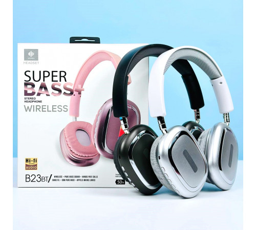 Навушники B23 Bluetooth з RGB підсвічуванням