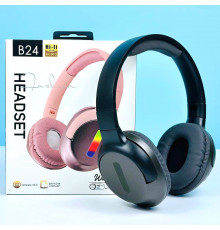 Навушники B24 Bluetooth з RGB підсвічуванням