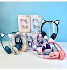 Навушники Bluetooth Cat Ear P47M c RGB Light підсвічуванням