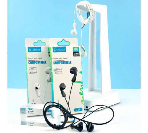 Навушники Celebrat G29 3.5mm 1.2m