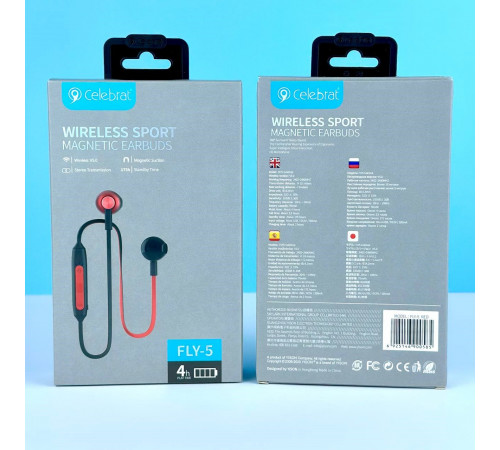 Навушники Celebrat FLY-5 Sport Bluetooth