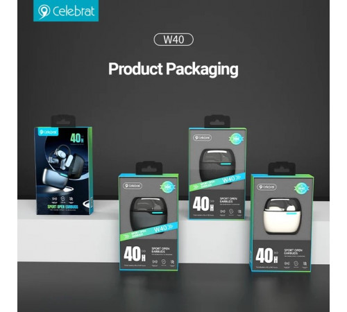 Бездротові навушники Celebrat W40 SFE