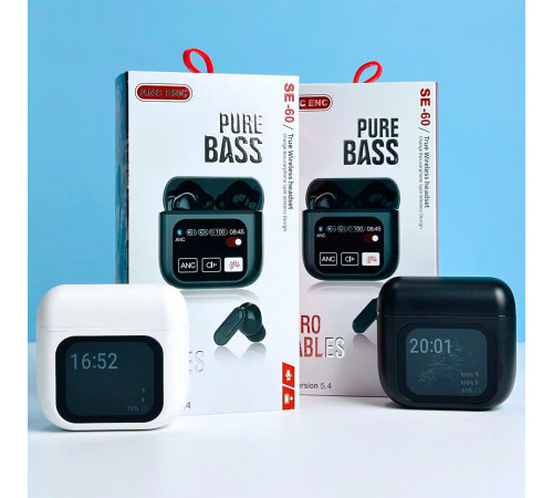 Бездротові навушники SE60 ANC+ENC Smart case