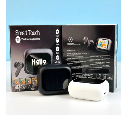 Бездротові навушники T9 Smart case