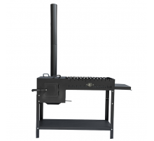 Мангал з пічкою Daddy Smoke із 5 мм