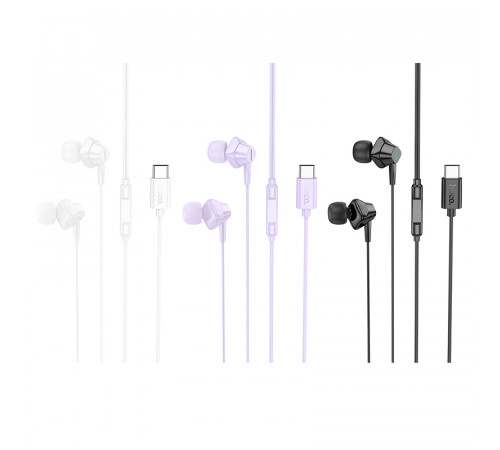 Навушники Hoco M113 Landy universal Type-C