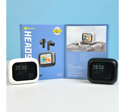 Бездротові навушники A8 plus ANC+ENC Smart case