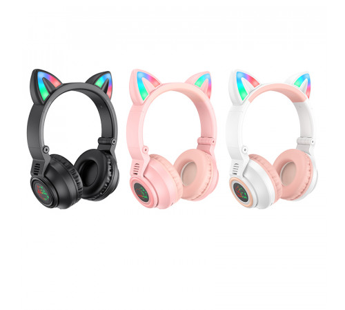 Навушники Borofone BO18 Cat ear