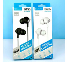 Навушники Celebrat G21 3.5mm 1.2m