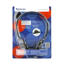 Навушники DEFENDER Aura 102 з мікрофоном