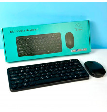 Клавіатура Бездротова 902 + Мишка (з Eng, Ru розкладками)