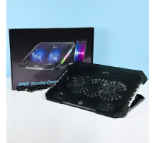 Підставка-охолоджувач для ноутбука S900 з тримачем для телефону 12-18inch (2 Fan)
