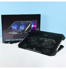 Підставка-охолоджувач для ноутбука S900 з тримачем для телефону 12-18inch (2 Fan)