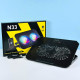 Підставка-охолоджувач для ноутбука N33 RGB light з тримачем для телефону 12-17inch (2 Fan)