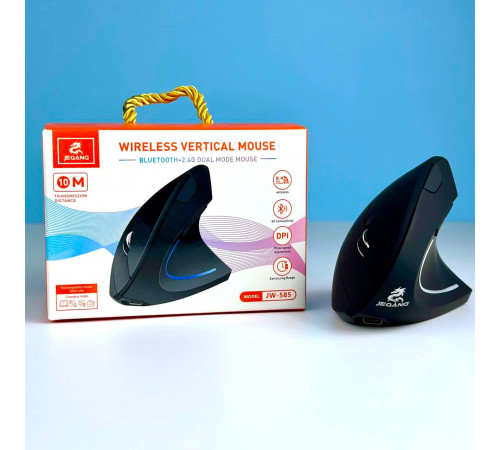 Мишка бездротова вертикальна JEQANG JW-585 2.4G