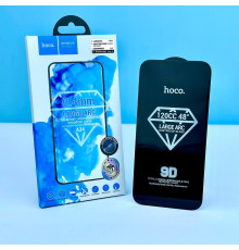 Захисне скло Hoco 9D large arc dustproof glass iPhone 12-12 Pro (A34)