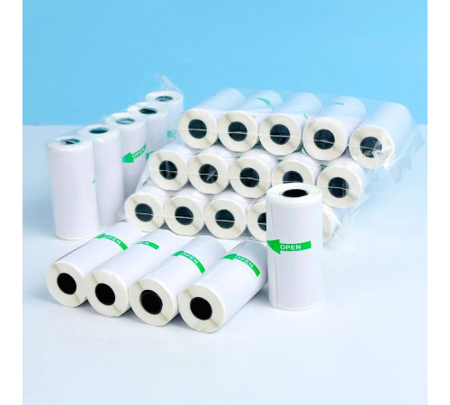 Набір самоклеючого термопаперу для дитячого фотоапарата та принтера (5шт)