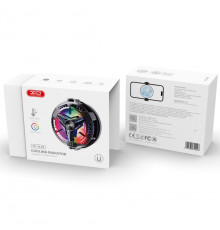 Охолоджувач для телефону XO SL03 з цифровим дисплеєм (магнітний+затискач)