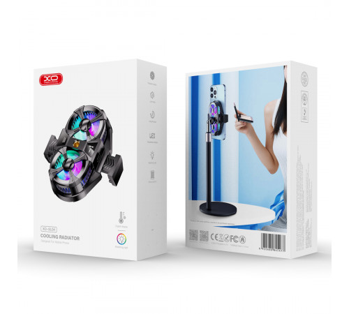 Охолоджувач для телефону XO SL04 (два вентилятори)