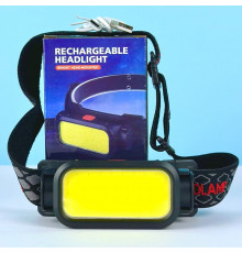 Ліхтар налобний BL 008 Red light (COB, вбудований акумулятор)