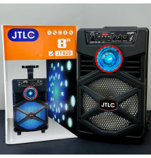 УЦІНКА Колонка JTLC JT-820 з RGB-підсвічуванням та мікрофоном (25,0*24,8*41,3 см) (не працює Bluetooth)