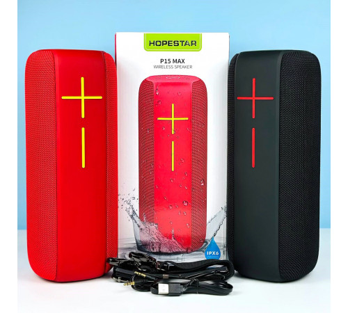 УЦІНКА Колонка HOPESTAR P15 Max Bluetooth з радіо (30,4*11,8*12,4 см) (під ремонт)