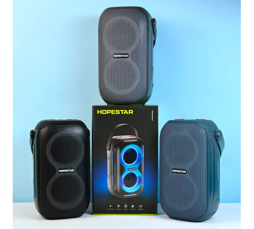 УЦІНКА Колонка HOPESTAR Party 200 mini з радіо (12,18*10,4*21,5 см) (під ремонт)