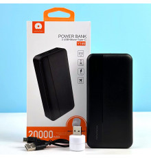 УМБ Power Bank WUW Y146 20000mAh 2.1A з ліхтарем