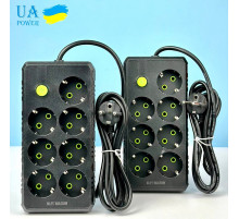 Мережевий подовжувач UA Power F17 7 розеток 2m