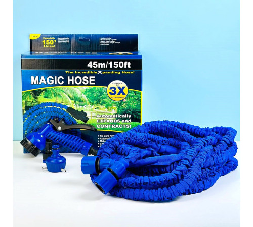 Поливальний шланг MAGIC HOSE 60м 200FT + Лійка