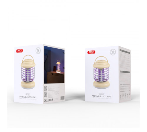 Лампа XO YH10 2в1 світло+захист від комах 1200mA (Charging Edition)