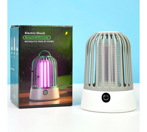 Лампа-пастка від комах MWD-03 2in1 світильник (з вбуд. акум.) (15см)