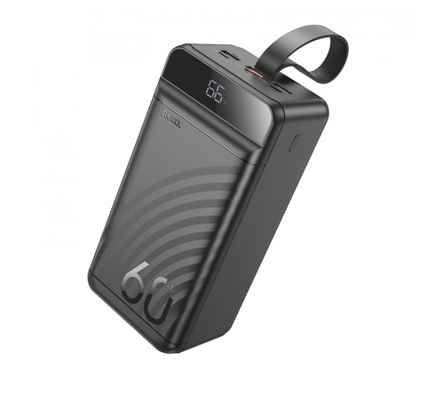 УМБ Power Bank Hoco J123C Element 60000mAh PD20W+QC3.0 (з ліхтарем)