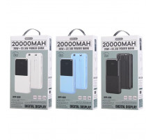 УМБ Power Bank Remax RPP-680 Cynlle Series 20000mAh PD20W+QC22.5W (with cable Type-C+Lightning)