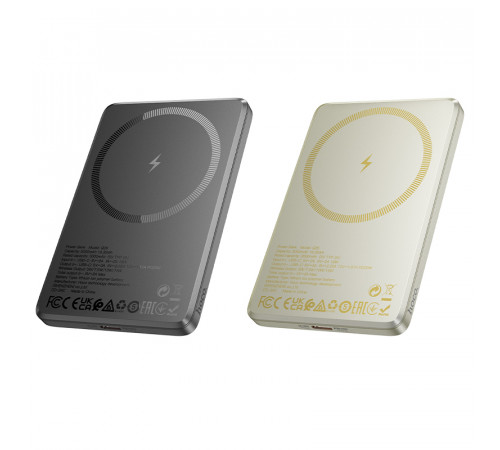 УМБ Power Bank Hoco Q26 Joy 5000mAh PD20W+QC3.0 з бездротовою зарядкою 15W