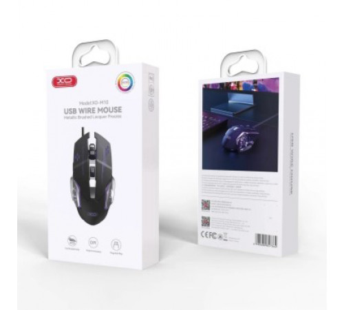 Мишка комп'ютерна дротова XO M10 Gaming 6-кнопкова