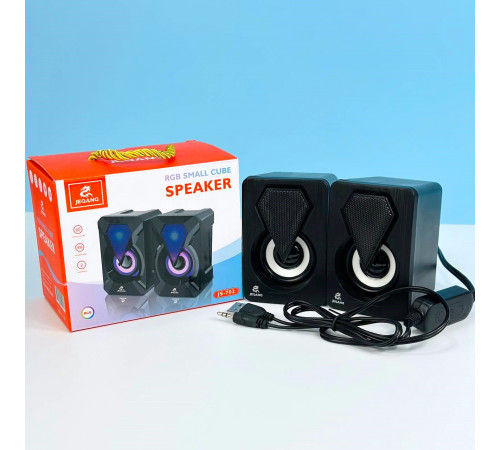 Колонка комп'ютерна JEQANG JS-702 RGB (13,3*8,5*10,8 см)