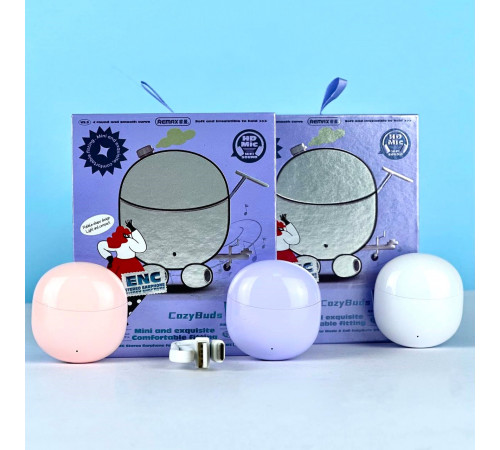 Бездротові навушники Remax W3 Poptung Series ENC