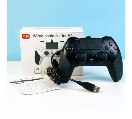 Дротовий геймпад T29 для P4, PC (USB 2.2 m)
