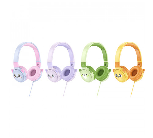 Навушники Hoco W61 Voice Children дротові