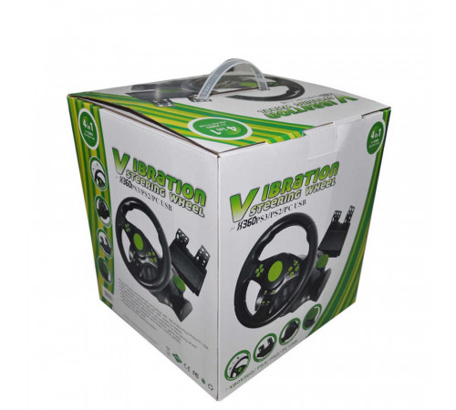 НЕТУ Руль игровой USB (3в1) (PS3/PS2/PC) // [101] (4 шт/ящ)