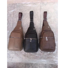 Сумка Чоловіча Чорна 3 кольори Джаспер 0086 (100) (150)