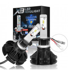 НЕТУ Автолампа LED X3 H1 // # (50 шт/ящ)