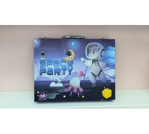 Детский  набор для творчества   85    космонавт  в чемодане  СИНИЙ        Feb-85     (20)