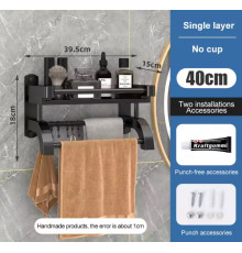 Полиця для ванної кімнати з нержавіючої сталі, для рушників та аксесуарів -105-20-22PCS(20)